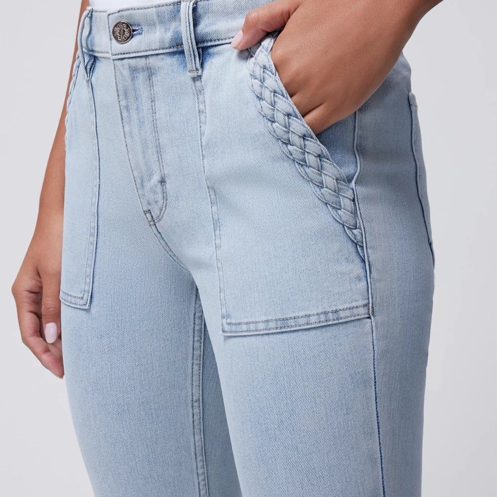 White House Black Market Gray High Rise Jeans y.